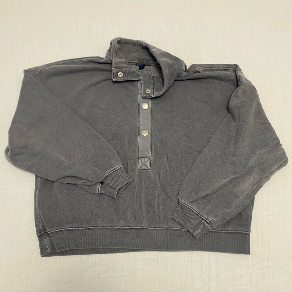 Universal Thread Snap Up Pullover Sweatshirt - image 1